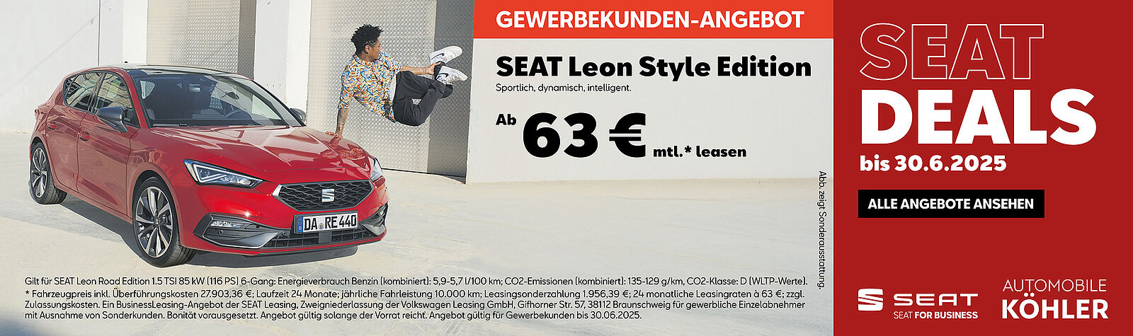 Leasingangebot Seat Arona
