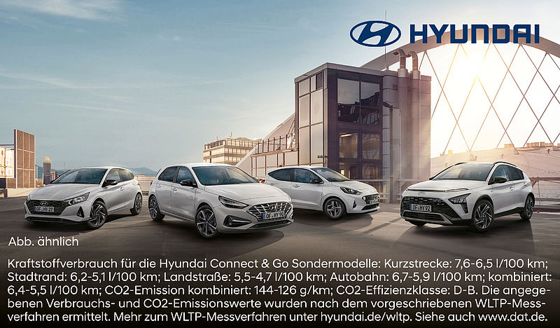 Die Hyundai Connect & Go Sondermodelle
