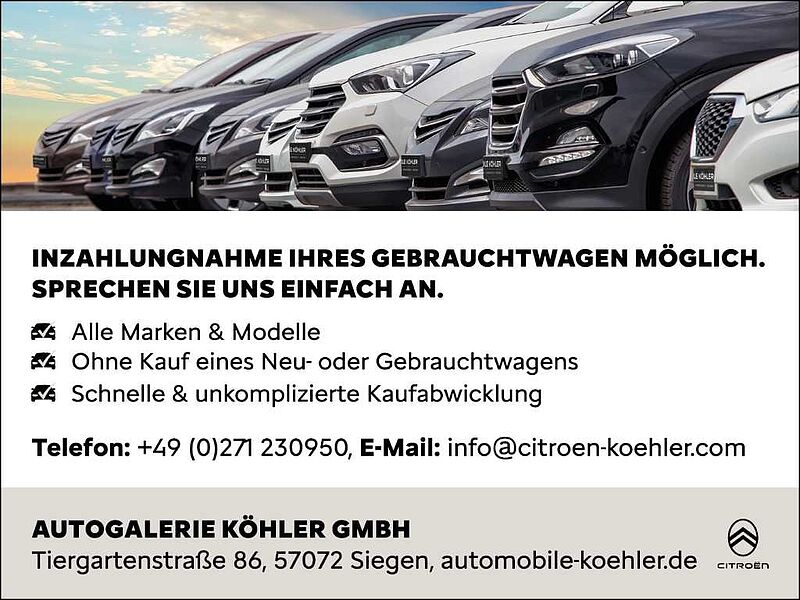 Citroen C3 1.5 BlueHDi 100 SHINE PACK Navi DAB Kamera 1.5 BlueHDi 100 SHINE PACK Navi DAB Kamera