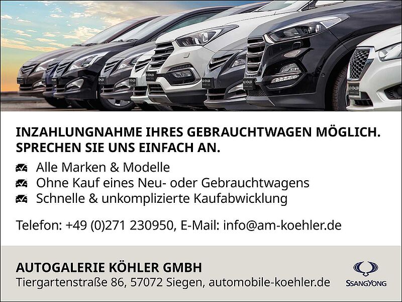SsangYong REXTON Rexton 2.2 e-XDI QUARTZ AWD mit AHK
